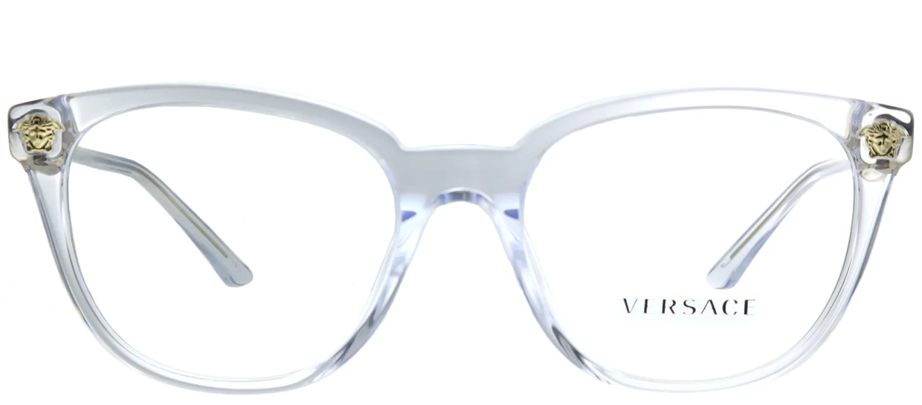 Versace VE 3242A 148 Round Plastic Clear Eyeglasses with Demo Lens sold by Gaffos