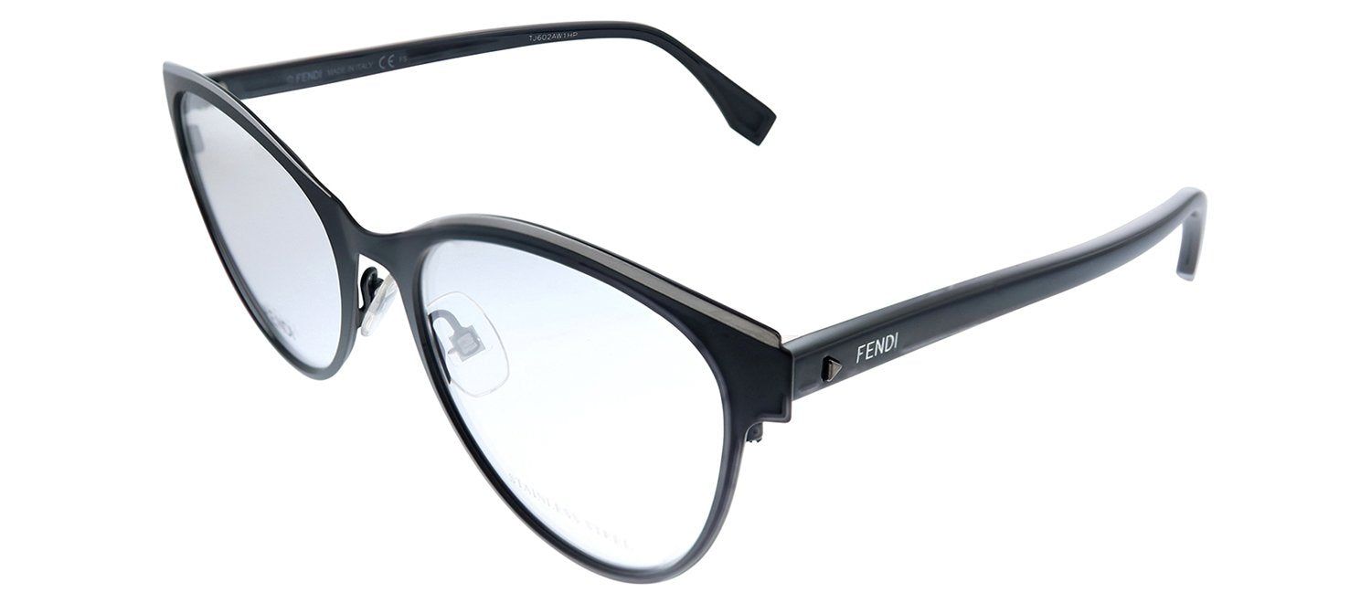 Fendi FF 0303 807 Round Plastic Black Eyeglasses with Demo Lens sold by Gaffos product image thumbnail 2