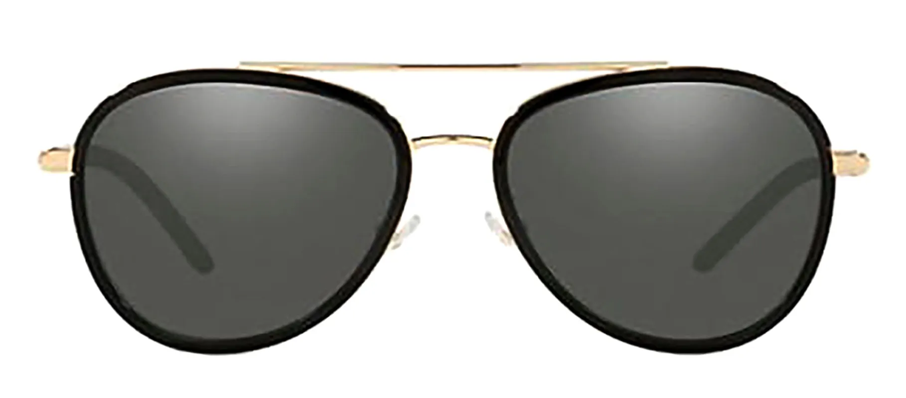 Tory Burch TY 6089 33056V Aviator Metal Black Sunglasses with Grey Mirror Lens sold by Gaffos