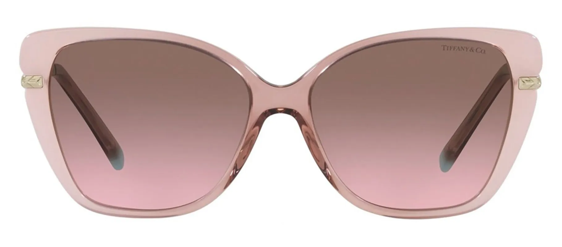 Tiffany & Co. TF 4190 83459T Cat-Eye Plastic Pink Gradient Milky Pink Sunglasses with Purple Gradient Lens sold by Gaffos