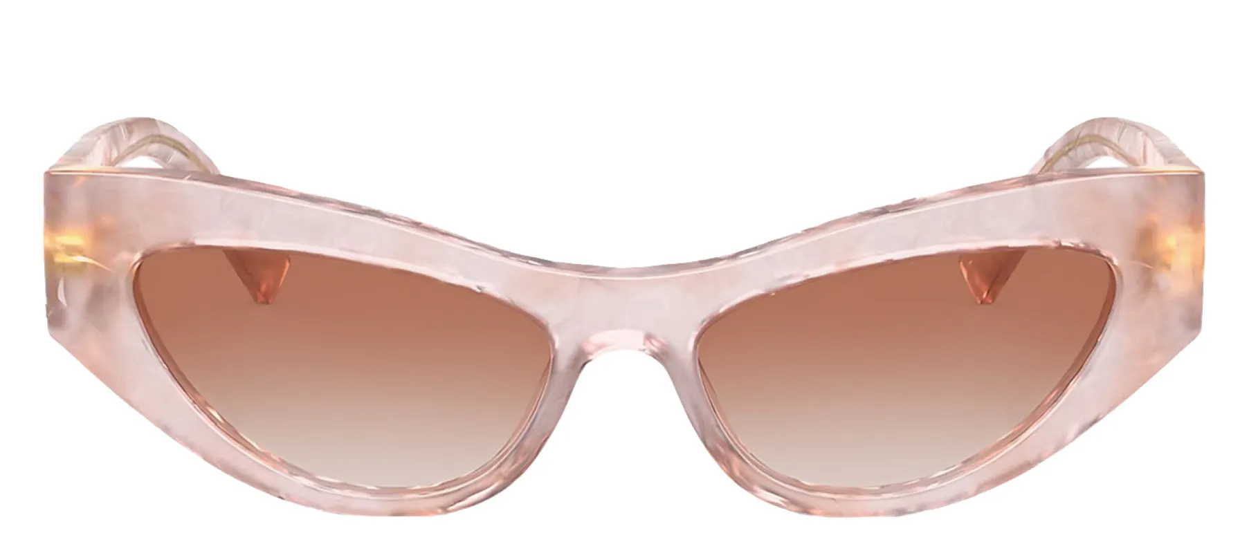 Dolce & Gabbana DG 4450 323113 Cat-Eye Plastic Pink Sunglasses with Pink Gradient Lens made by Gaffos