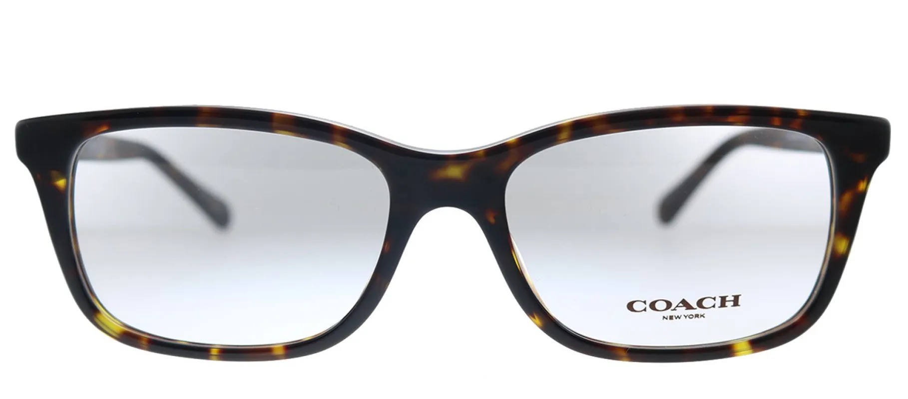 Coach HC 6136U 5120 Rectangle Plastic Havana Eyeglasses with Demo Lens sold by Gaffos
