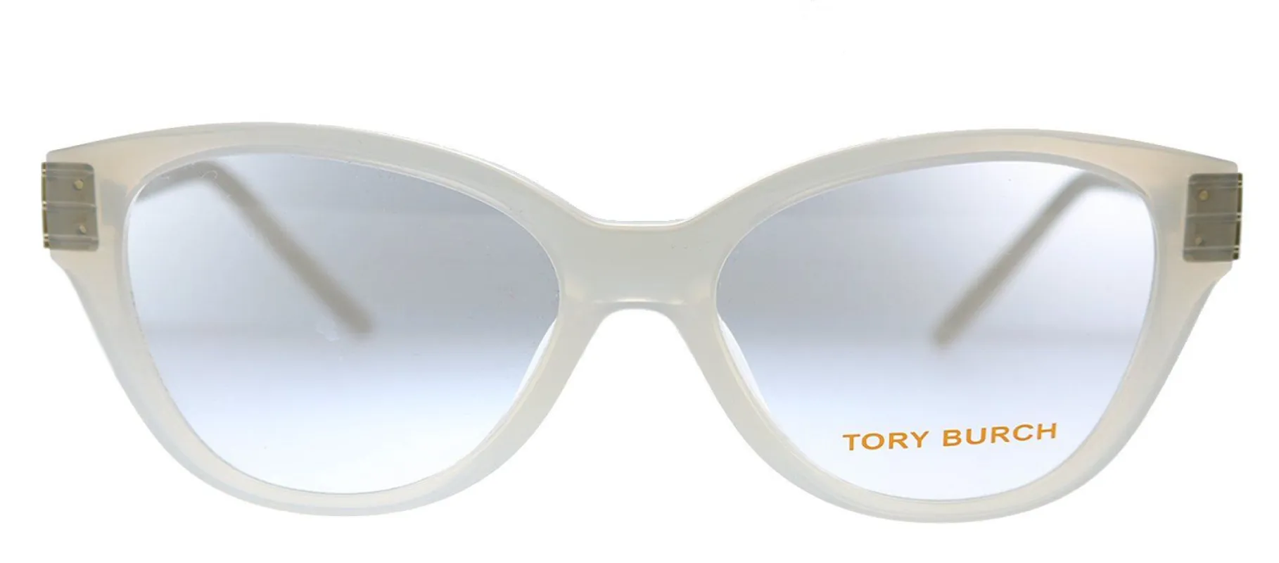 Tory Burch TY 4008U 1145 Cat-Eye Plastic Milky Ivory Eyeglasses with Demo Lens made by Tory Burch