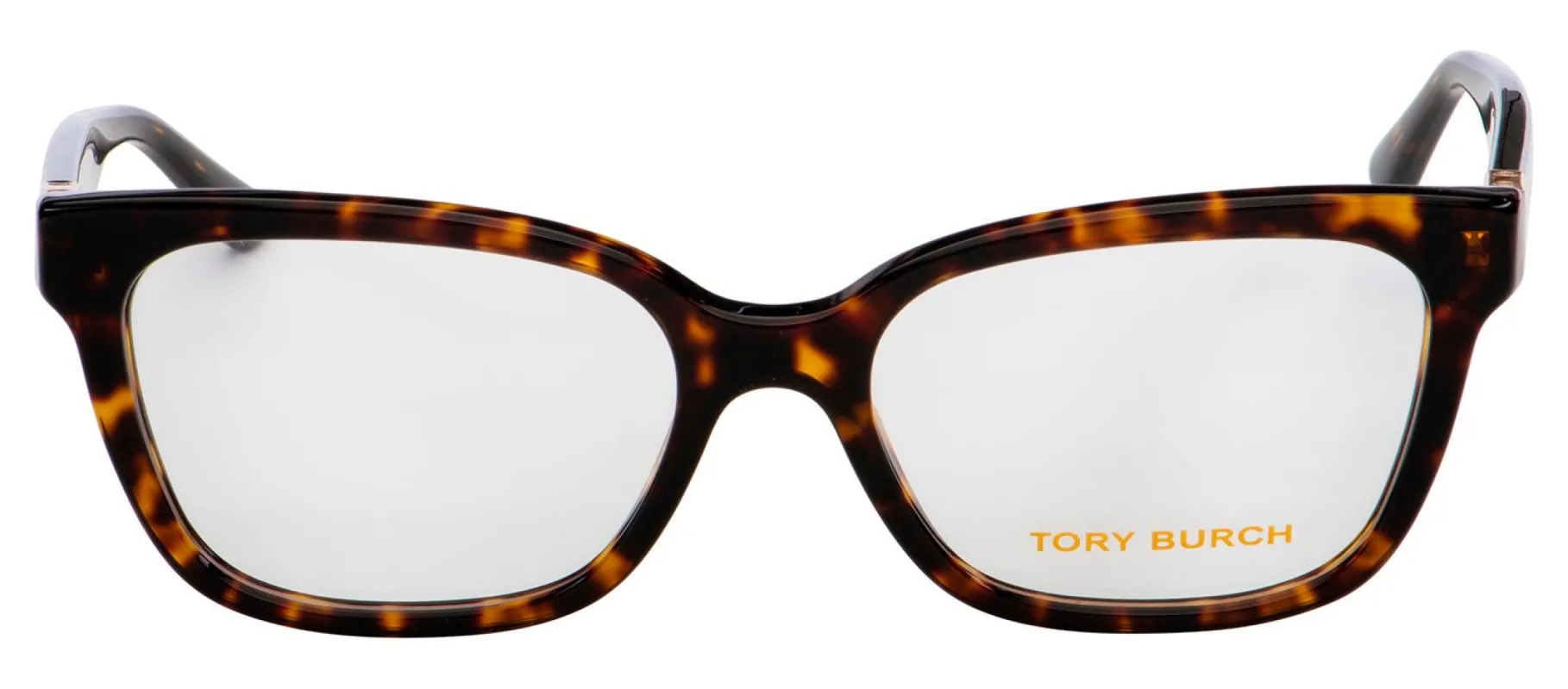 Tory Burch TY 2084 1728 Square Plastic Tortoise Eyeglasses with Logo Stamped Demo Lenses Lens sold by Gaffos