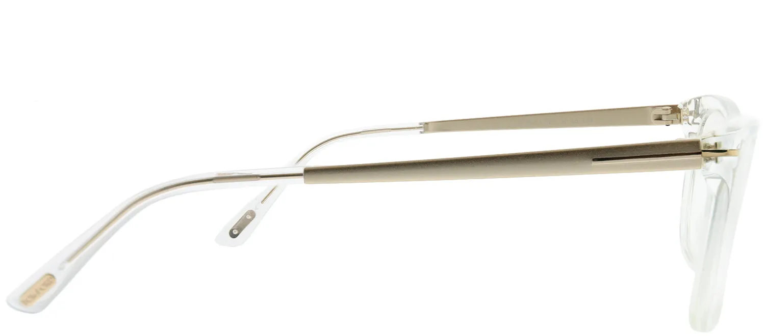 Tom Ford FT 5353 026 Rectangle Plastic Clear Eyeglasses with Demo Lens sold by Gaffos product image thumbnail 3