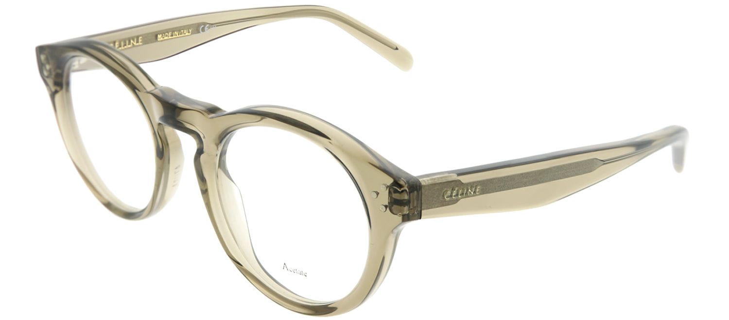 Celine CL 41381 0ZO Round Plastic Brown Eyeglasses with Demo Lens sold by Gaffos product image thumbnail 2