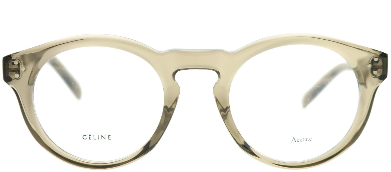 Celine CL 41381 0ZO Round Plastic Brown Eyeglasses with Demo Lens sold by Gaffos