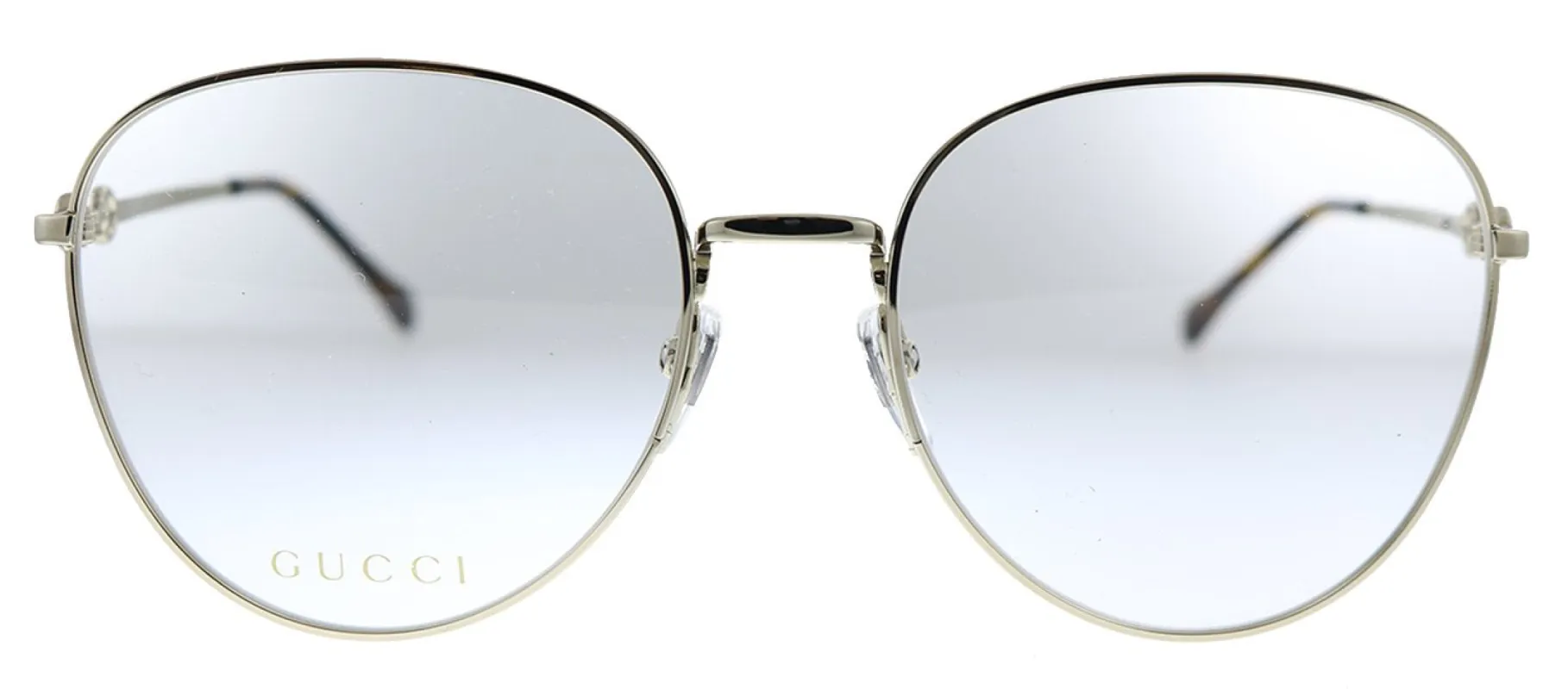 Gucci GG 0880O 006 Square Metal Gold Eyeglasses with Demo Lens sold by Gaffos