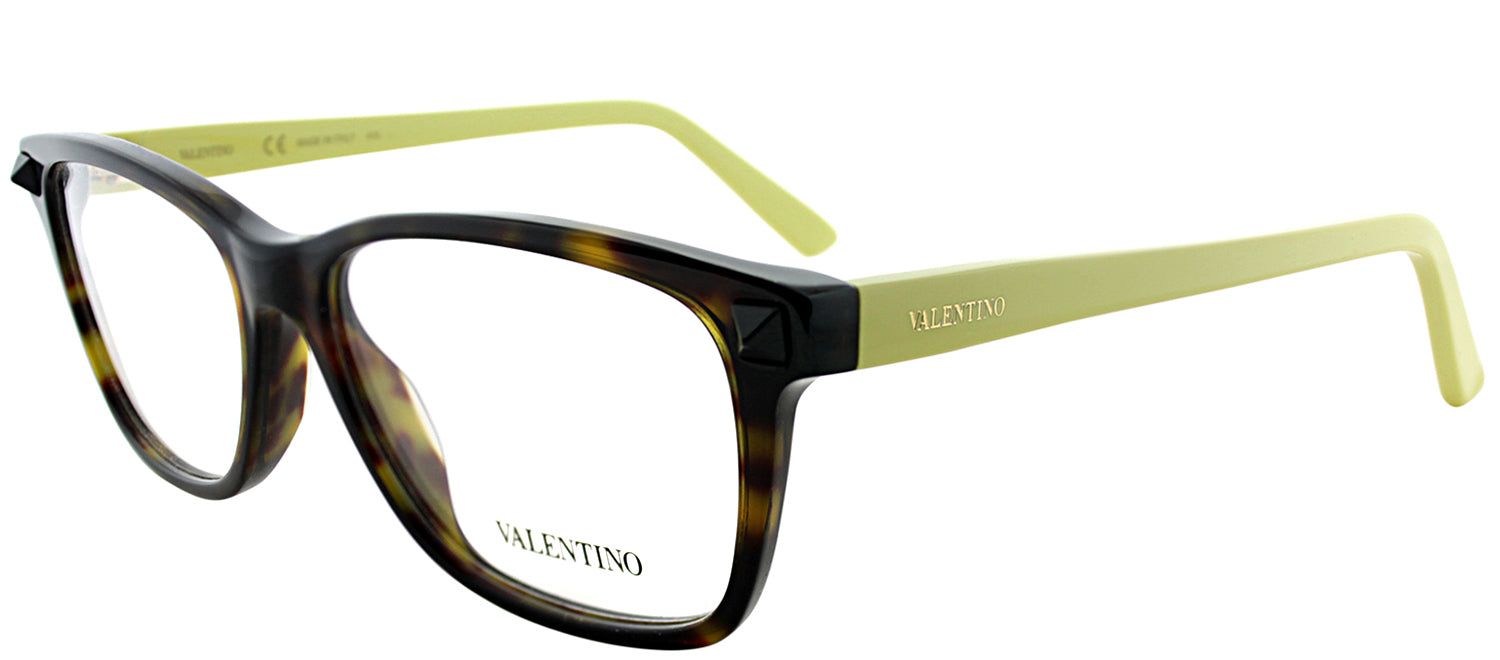 Valentino VL 2694 203 Rectangle Plastic Tortoise/ Havana Eyeglasses with Demo Lens sold by Gaffos product image thumbnail 2