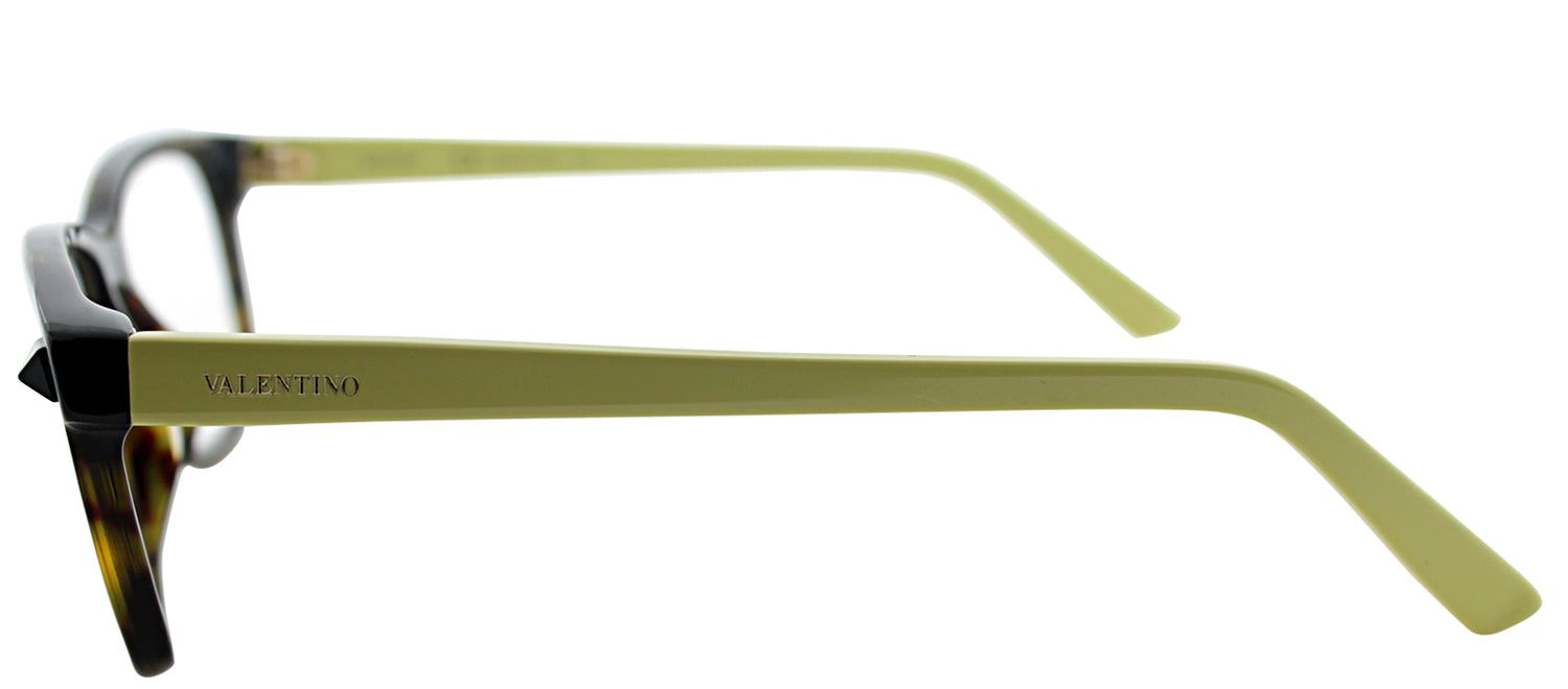Valentino VL 2694 203 Rectangle Plastic Tortoise/ Havana Eyeglasses with Demo Lens sold by Gaffos product image thumbnail 3