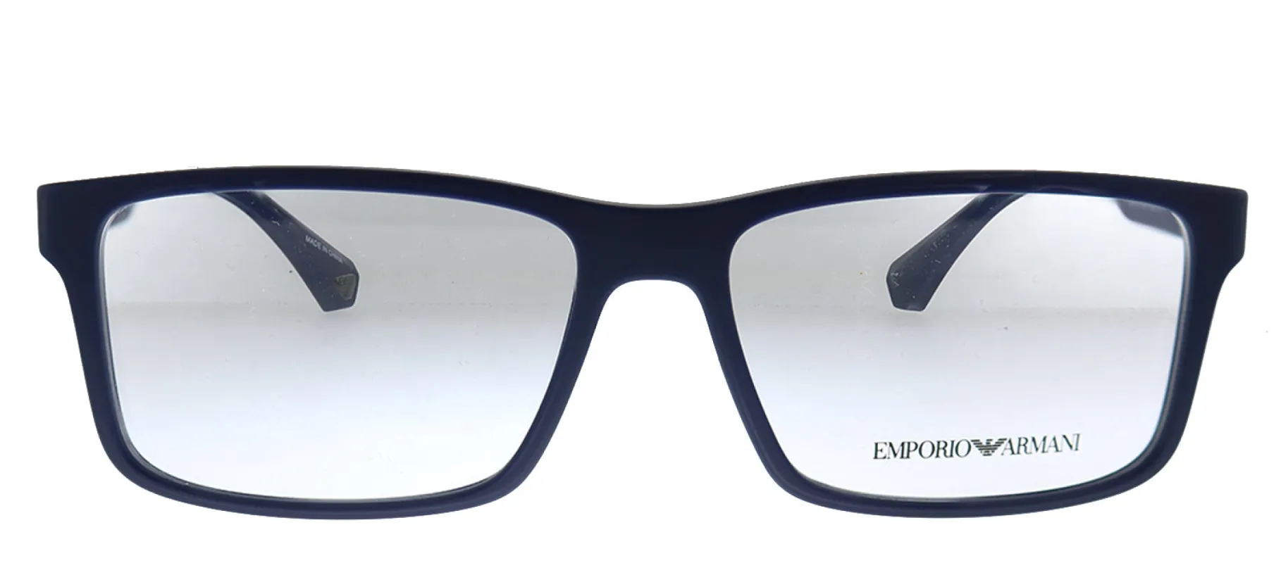 Emporio Armani EA 3038 5754 Rectangle Plastic Blue Eyeglasses with Demo Lens sold by Gaffos