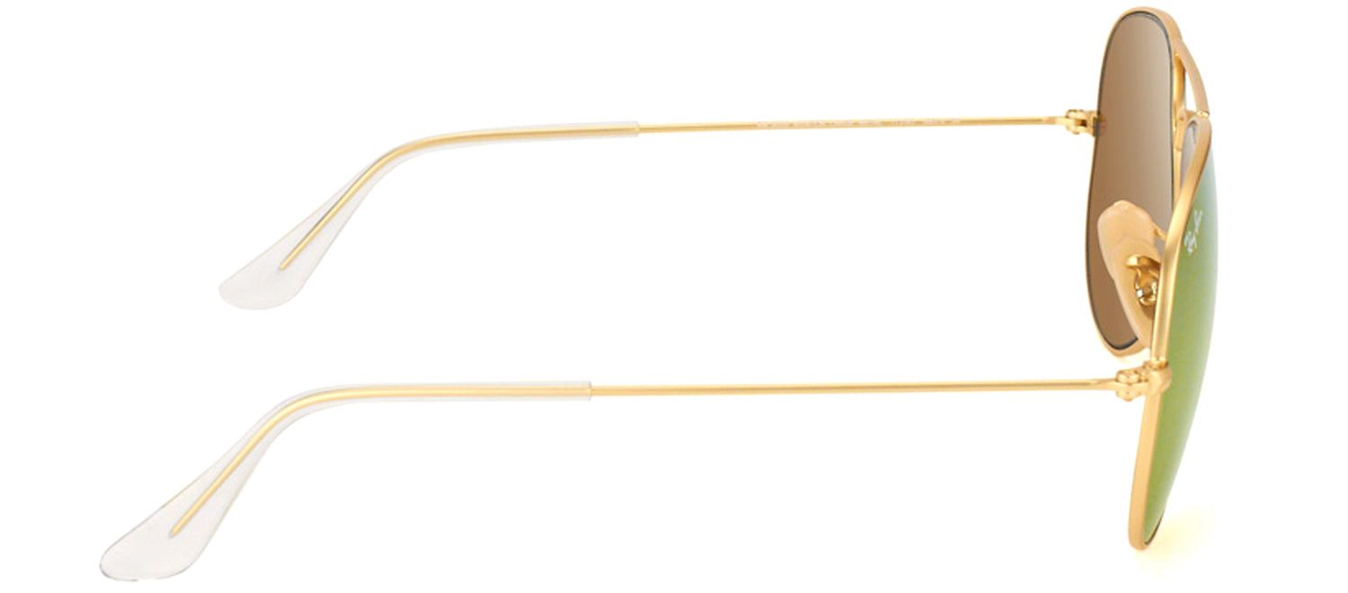 Ray-Ban RB 3025 112/93 Aviator Metal Gold Sunglasses with Brown Mirror Lens sold by Gaffos product image thumbnail 3