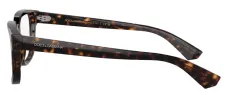 Dolce & Gabbana DG 3380 502 Square Plastic Havana Eyeglasses with Logo Stamped Demo Lenses sold by Gaffos