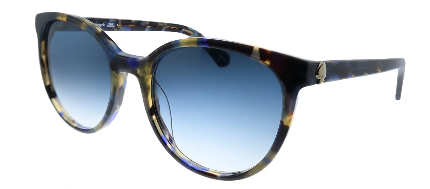 Kate Spade New York KS MELANIE/S PJP 08 Oval Plastic Blue Sunglasses with Blue Lens sold by Gaffos product image thumbnail 2