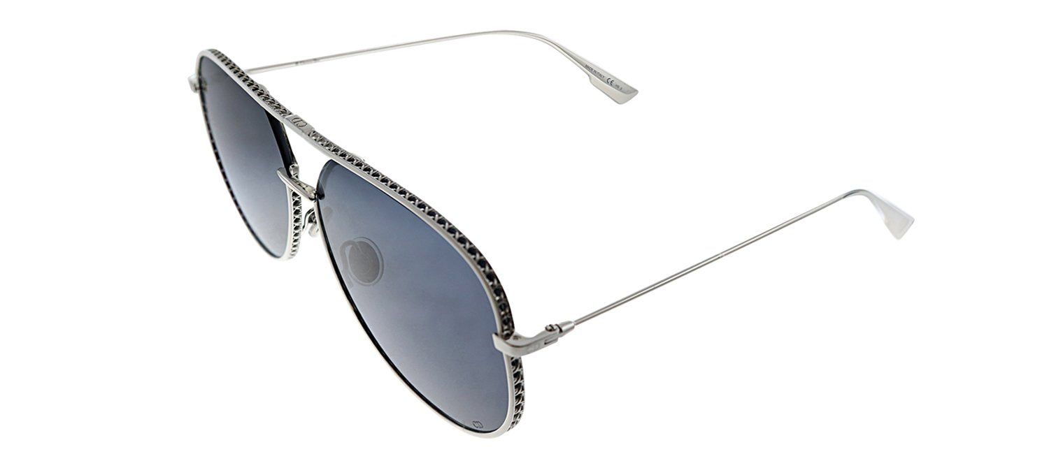 Dior CD DiorByDior 010 2K Pilot Metal Silver Sunglasses with Blue Lens sold by Gaffos product image thumbnail 2