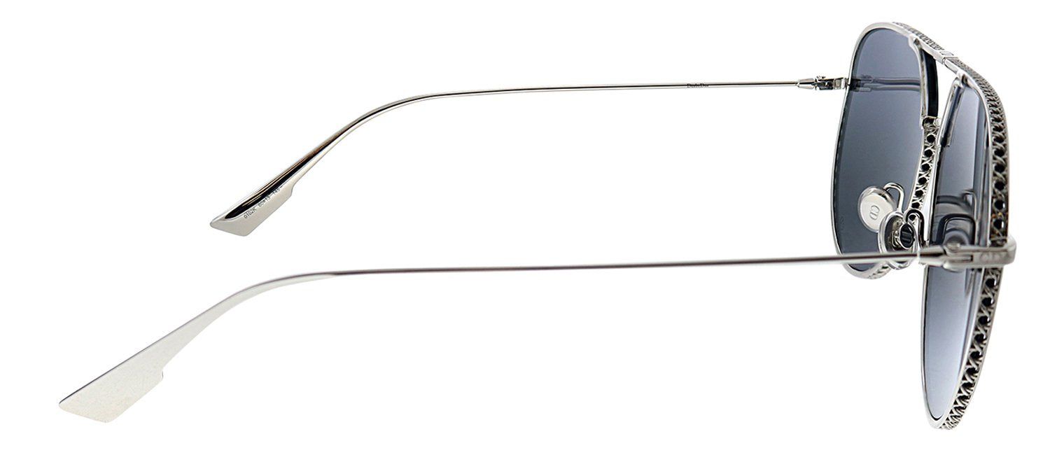 Dior CD DiorByDior 010 2K Pilot Metal Silver Sunglasses with Blue Lens sold by Gaffos product image thumbnail 3