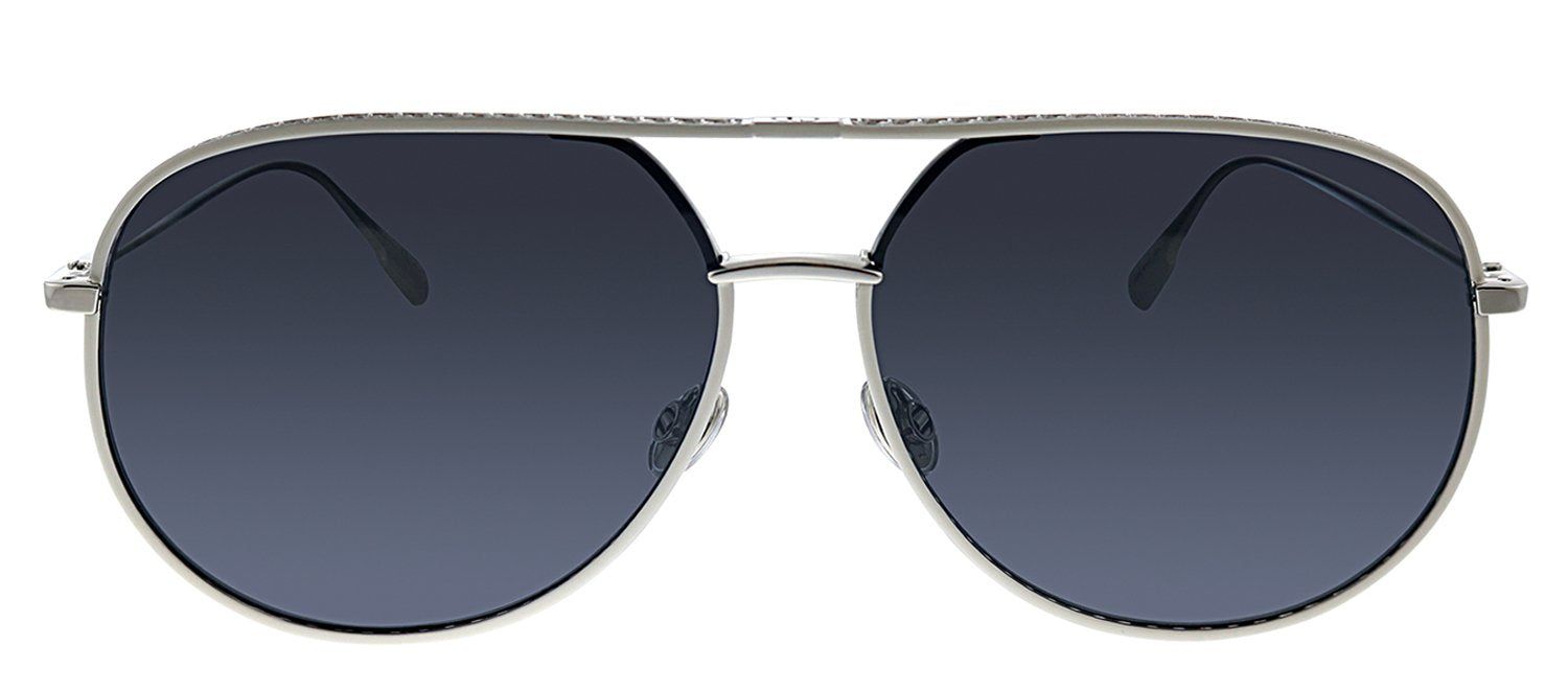 Dior CD DiorByDior 010 2K Pilot Metal Silver Sunglasses with Blue Lens sold by Gaffos