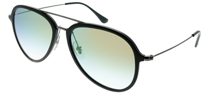 Ray-Ban RB 4298 6333Y0 Aviator Plastic Grey Sunglasses with Gold Gradient Mirror Lens sold by Gaffos