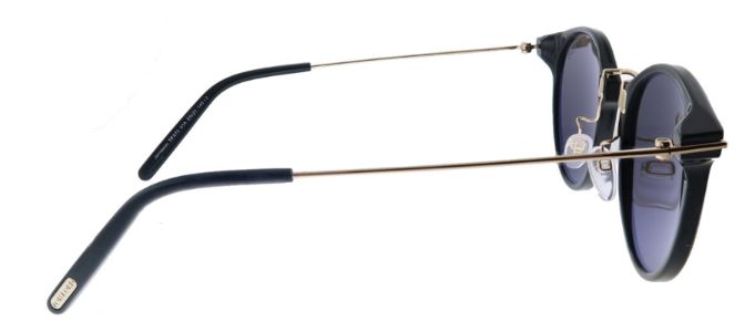 Tom Ford Jamieson TF 673 01A Round Plastic Black Sunglasses