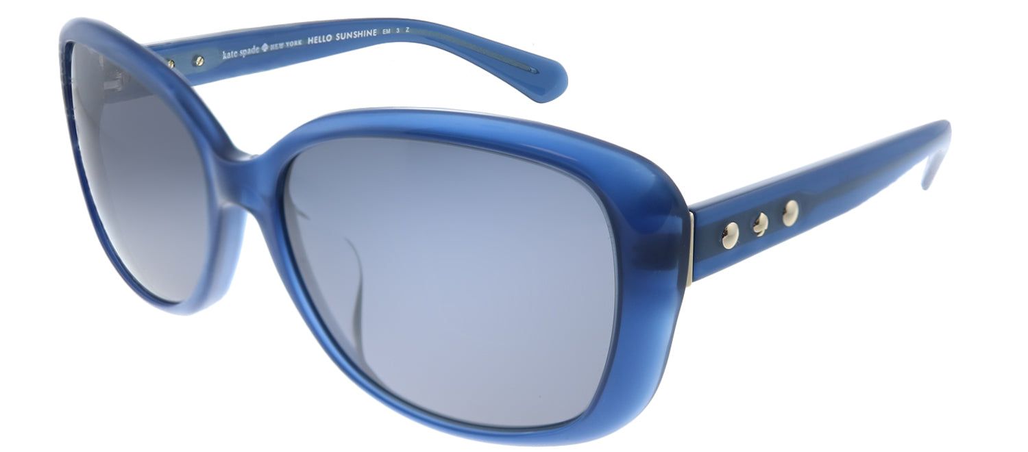 Kate Spade KS Nerina/F/S PJP Square Plastic Blue Sunglasses with Grey Polarized Lens sold by Gaffos product image thumbnail 2