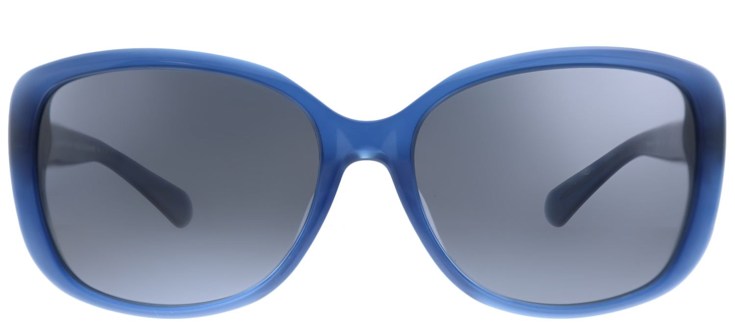 Kate Spade KS Nerina/F/S PJP Square Plastic Blue Sunglasses with Grey Polarized Lens sold by Gaffos