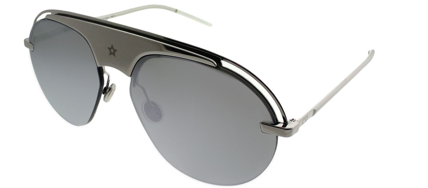 Dior CD Revolution2 010 Aviator Metal Silver Sunglasses with Silver Mirror Lens sold by Gaffos product image thumbnail 2