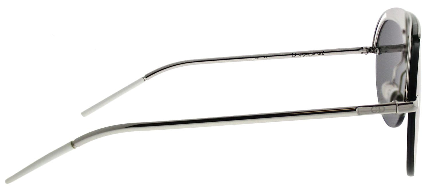 Dior CD Revolution2 010 Aviator Metal Silver Sunglasses with Silver Mirror Lens sold by Gaffos product image thumbnail 3
