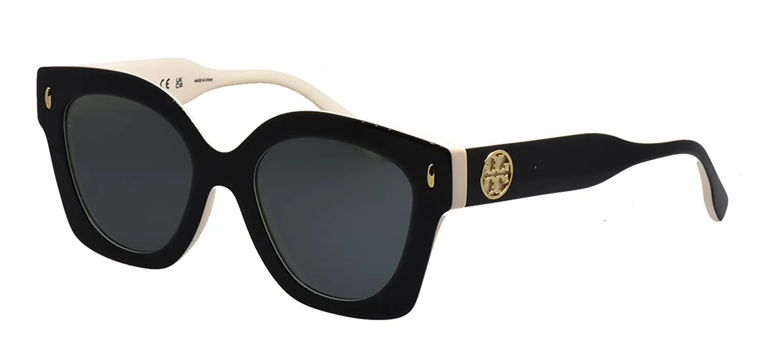 Tory Burch TY 7201U 198887 Irregular Plastic Black Sunglasses with Grey Lens sold by Gaffos product image thumbnail 2