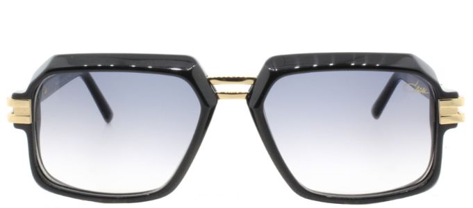 Cazal Cazal 6004/3 001SG Rectangle Plastic Black Sunglasses with Light Grey Gradient Lens sold by Gaffos