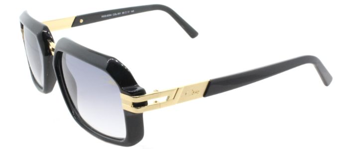 Cazal Cazal 6004/3 001SG Rectangle Plastic Black Sunglasses with Light Grey Gradient Lens sold by Gaffos