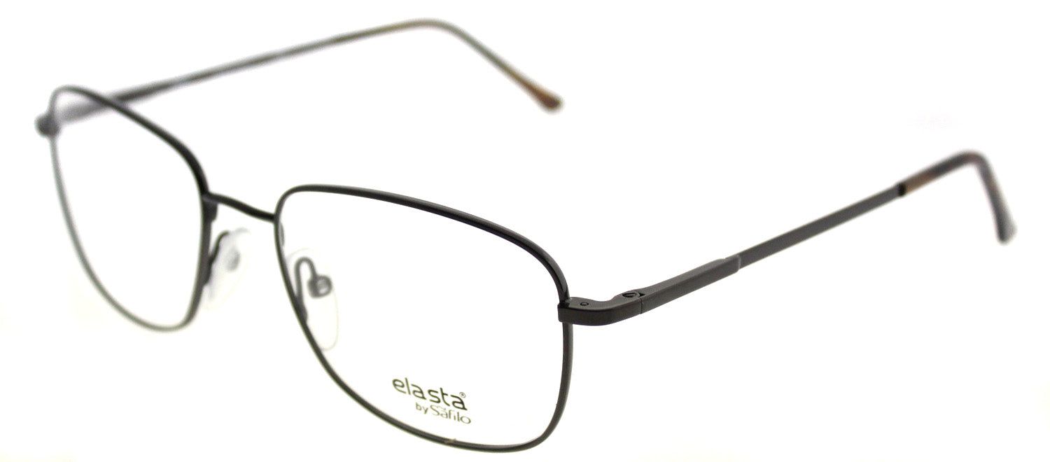 Elasta EL 7215 KJ1 Square Metal Ruthenium/ Gunmetal Eyeglasses with Demo Lens sold by Gaffos product image thumbnail 2