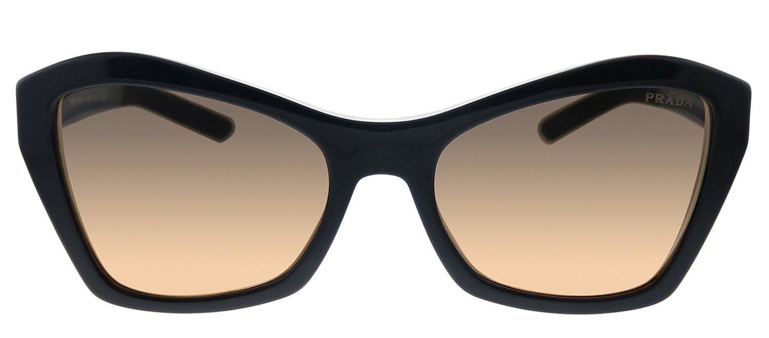 Prada PR 07XS 5460AO Butterfly Plastic Black Sunglasses with Brown Gradient Lens sold by Gaffos