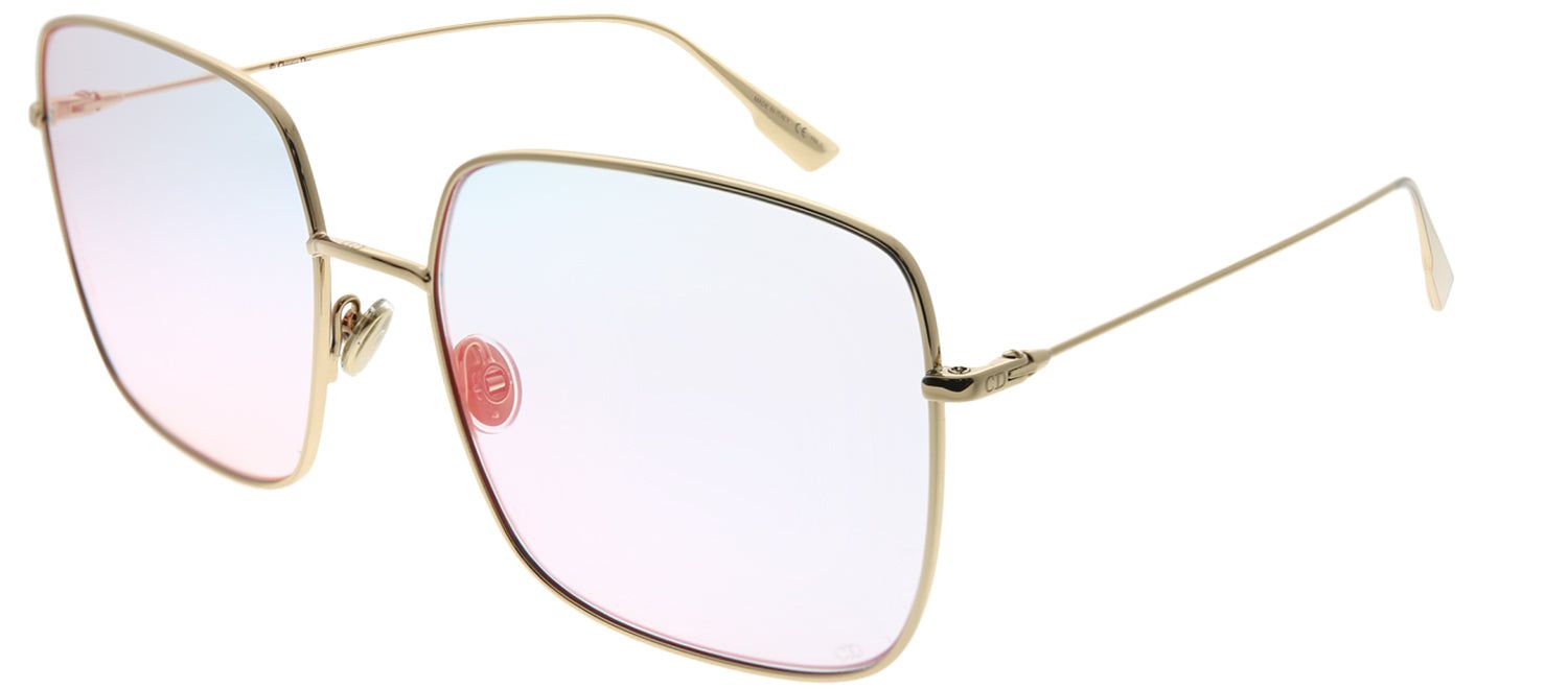 Dior CD Stellaire1 000 TE Square Metal Gold Sunglasses with Violet Lens sold by Gaffos product image thumbnail 2