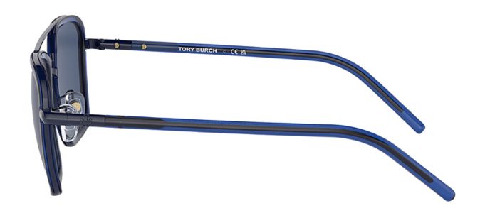 Tory Burch TY 6090 332280 Navigator Metal Navy Sunglasses with Navy Classic Lens sold by Gaffos
