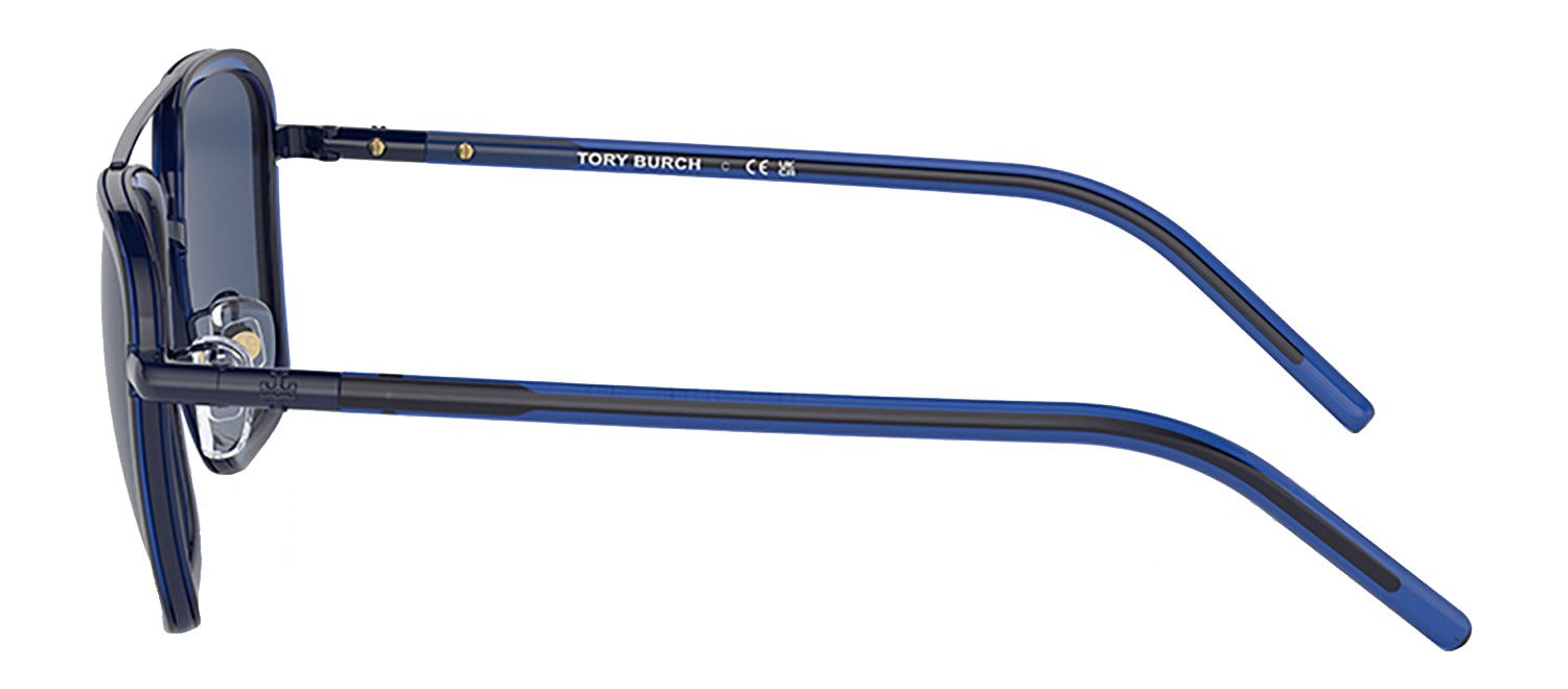 Tory Burch TY 6090 332280 Navigator Metal Navy Sunglasses with Navy Classic Lens sold by Gaffos product image thumbnail 3