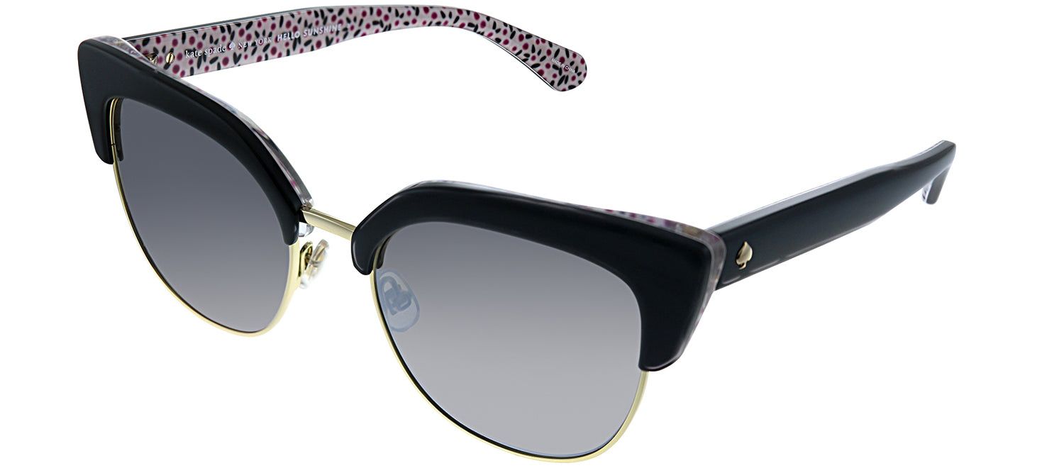 Kate Spade KS Karri UYY Square Metal Black Sunglasses with Silver Mirror Lens sold by Gaffos product image thumbnail 2