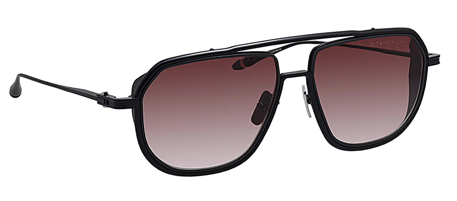 Dita INTRACRAFT DT DTS165 A-02 Navigator Metal Black Sunglasses with Red Gradient Lens sold by Gaffos product image thumbnail 2