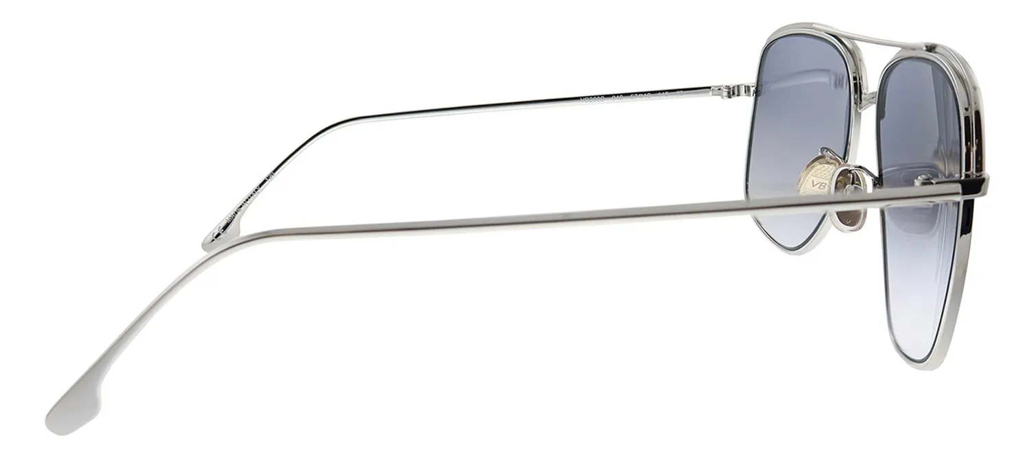 Victoria Beckham VB 200S 040 Square Metal Silver Sunglasses with Blue Gradient Lens sold by Gaffos product image thumbnail 3