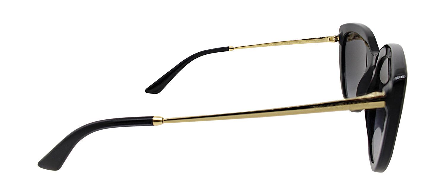 Dolce & Gabbana DG 4408 501/8G Cat-Eye Plastic Black Sunglasses with Grey Gradient Lens sold by Gaffos product image thumbnail 3