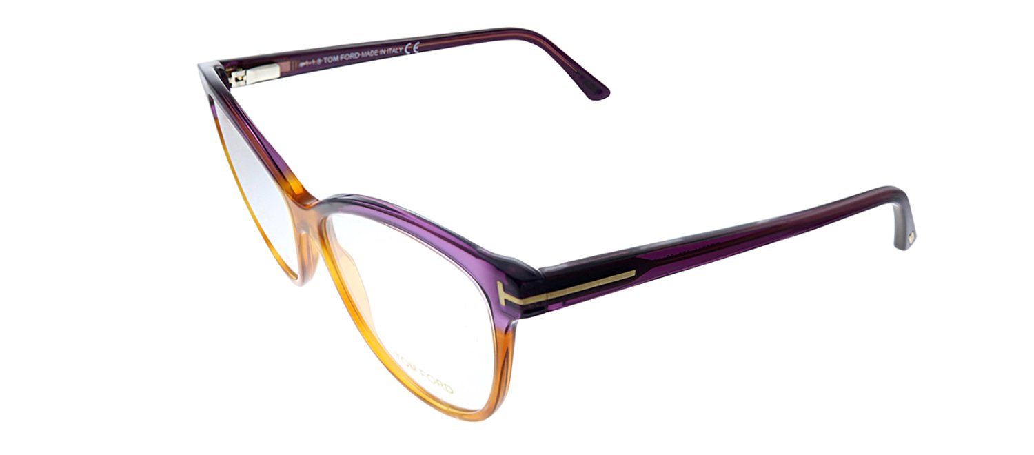 Tom Ford FT 5511 056 Cat-Eye Plastic Tortoise Eyeglasses with Demo Lens sold by Gaffos product image thumbnail 2