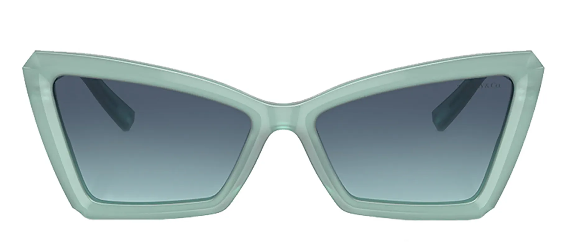 Tiffany & Co. TF 4203 83739S Cat-Eye Plastic Blue Sunglasses with Azure Blue Gradient Lens sold by Gaffos