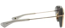 Dita Spacecraft DT 19017-C-GRY-GLD Aviator Metal Grey Sunglasses with Milky Gold Flash AR Lens sold by Gaffos