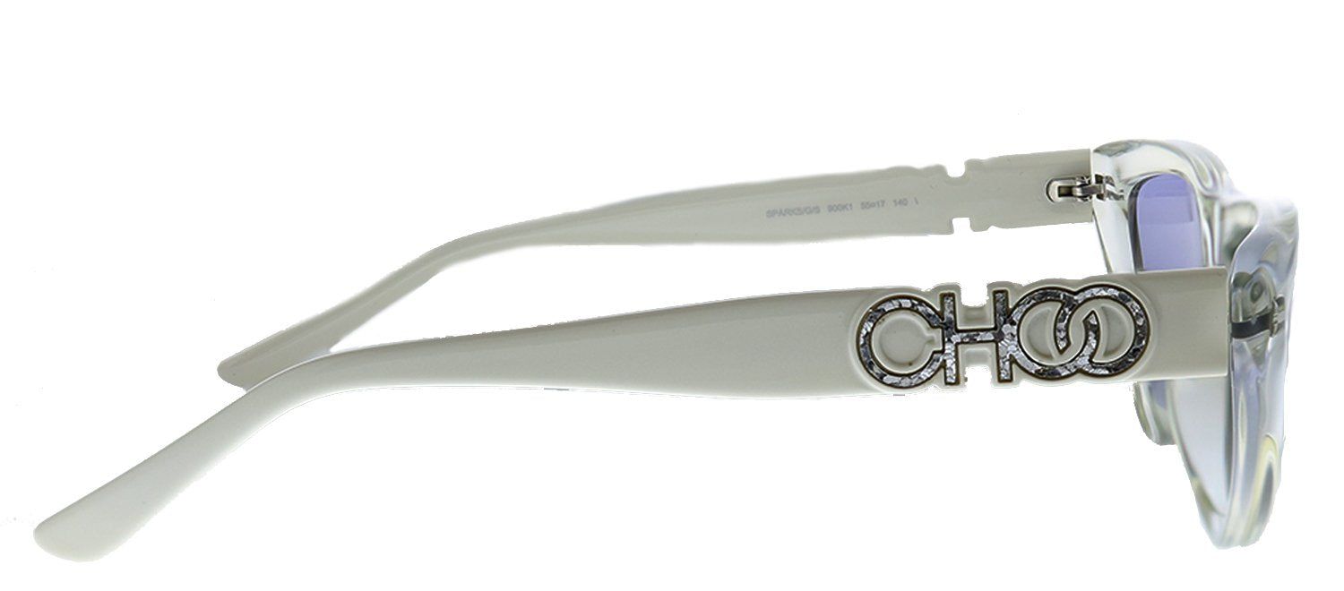 Jimmy Choo JC SPARKS/G/S 900 K1 Cat-Eye Plastic Clear Sunglasses with Grey Lens sold by Gaffos product image thumbnail 3