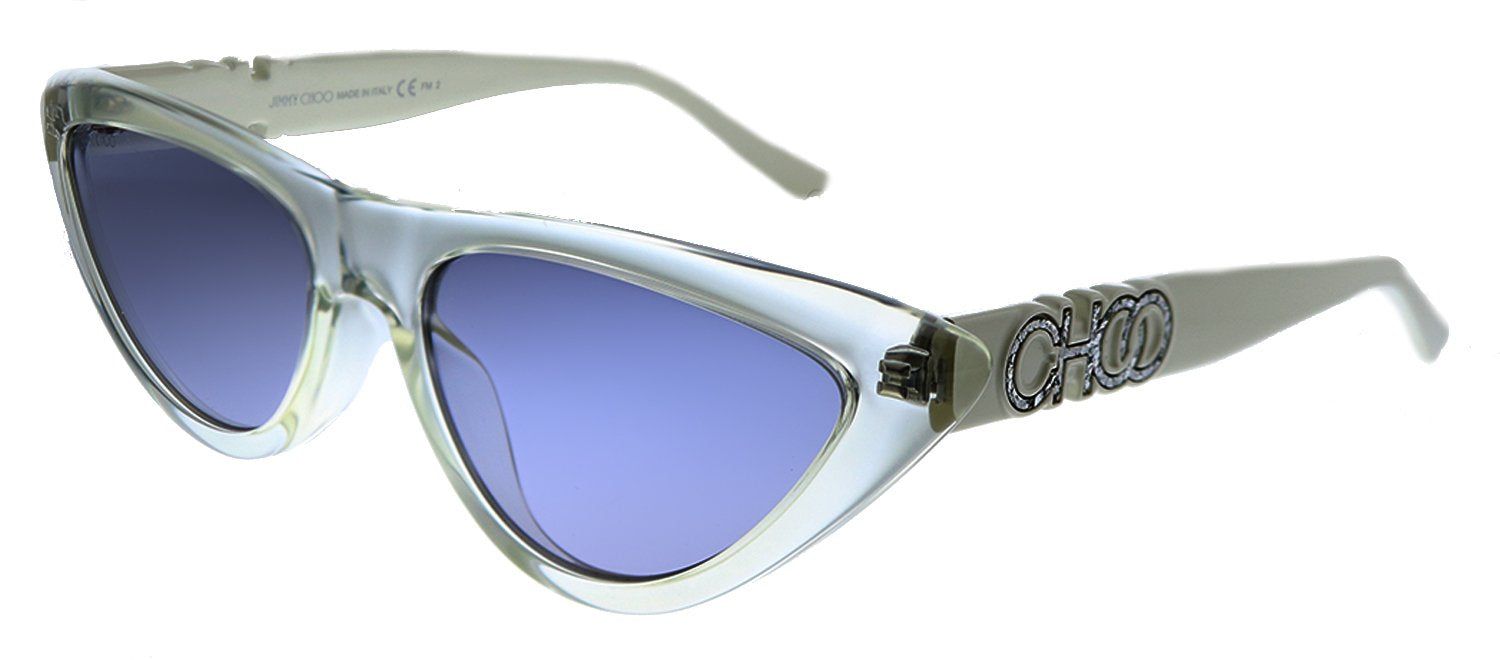 Jimmy Choo JC SPARKS/G/S 900 K1 Cat-Eye Plastic Clear Sunglasses with Grey Lens sold by Gaffos product image thumbnail 2