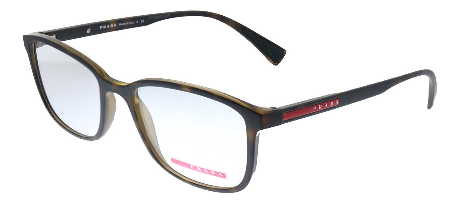 Prada Linea Rossa LIFESTYLE PS 04IV U611O1 Rectangle Plastic Havana Eyeglasses with Demo Lens sold by Gaffos product image thumbnail 2