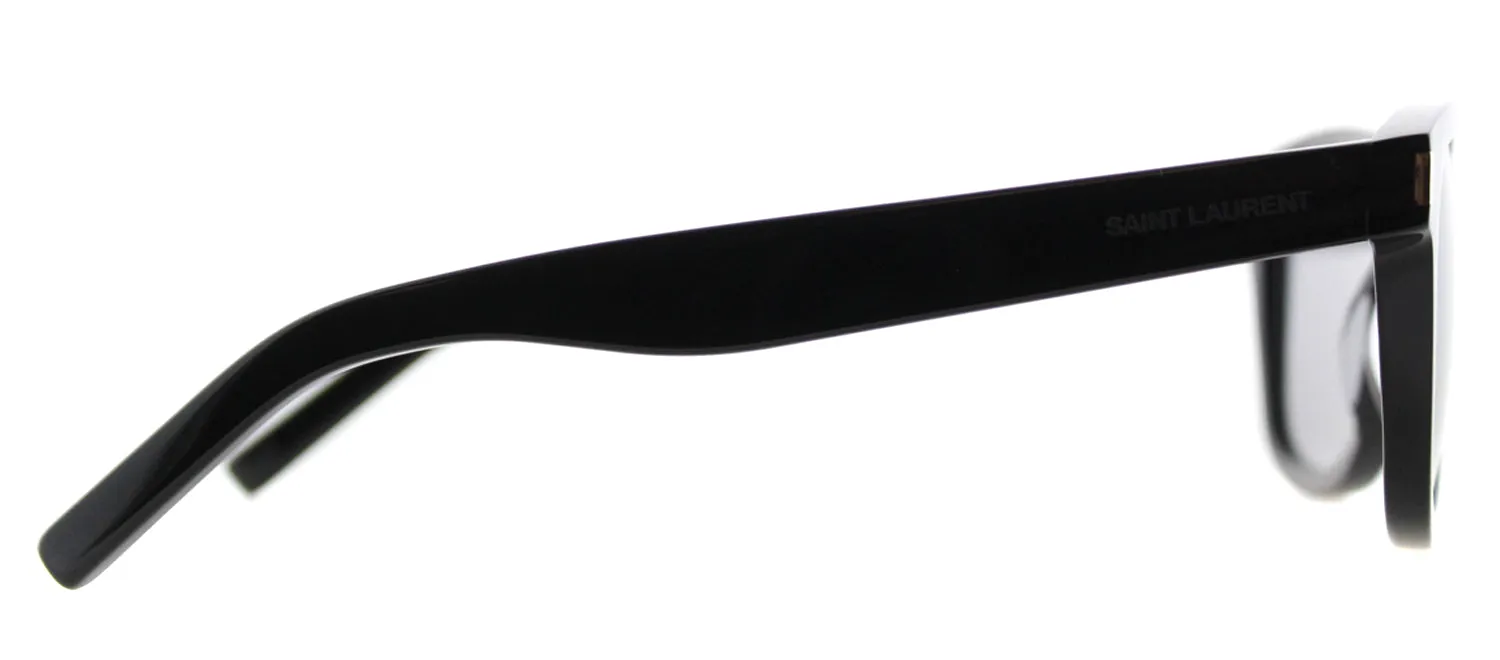 Yves Saint Laurent SL 51 001 Fashion Acetate Black Sunglasses with Grey Lens sold by Gaffos product image thumbnail 3