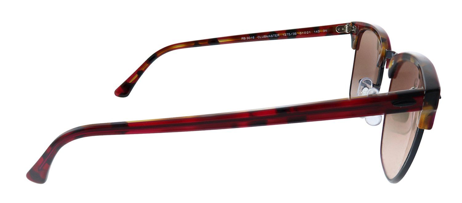 Ray-Ban RB 3016 12753B Square Plastic Havana Sunglasses with Purple Gradient Lens sold by Gaffos product image thumbnail 3