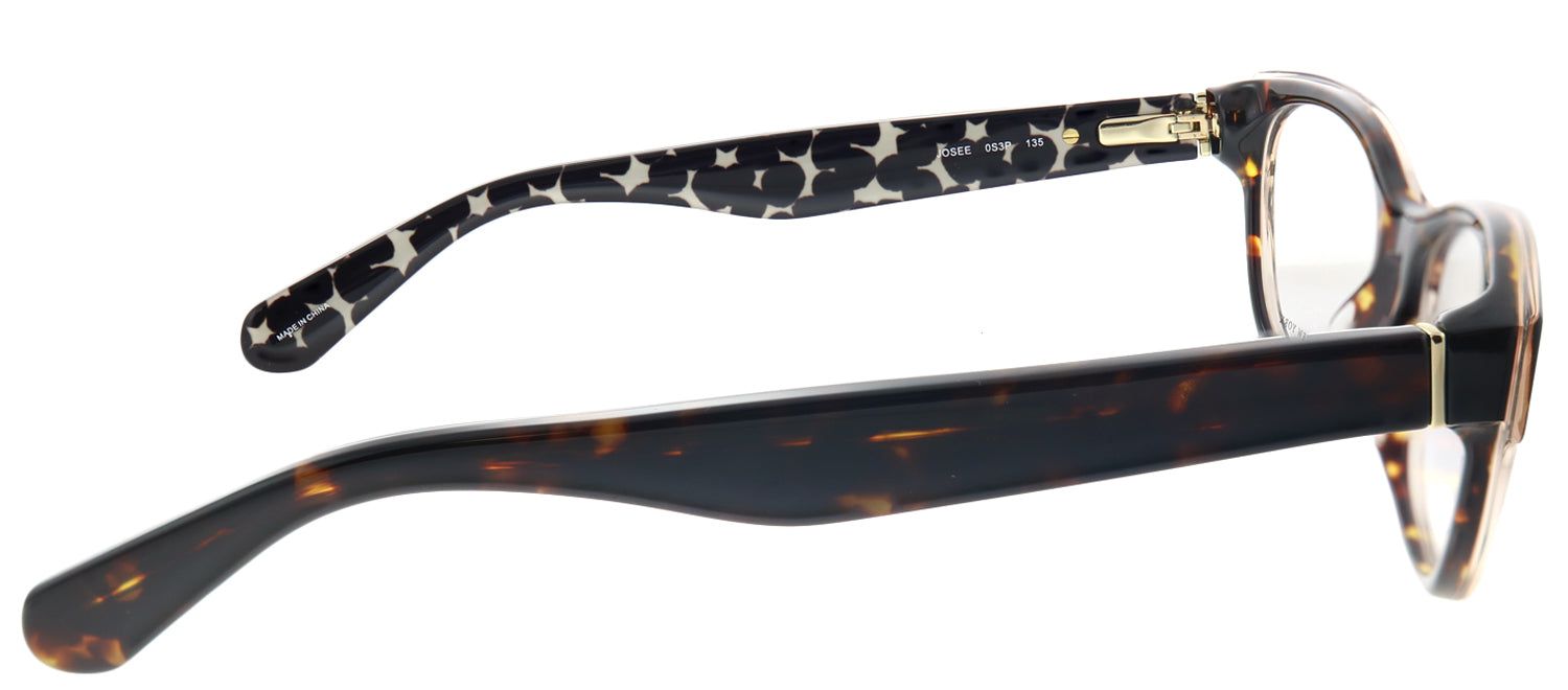 Kate Spade KS Josee S3P Rectangle Plastic Tortoise/ Havana Eyeglasses with Demo Lens sold by Gaffos product image thumbnail 3