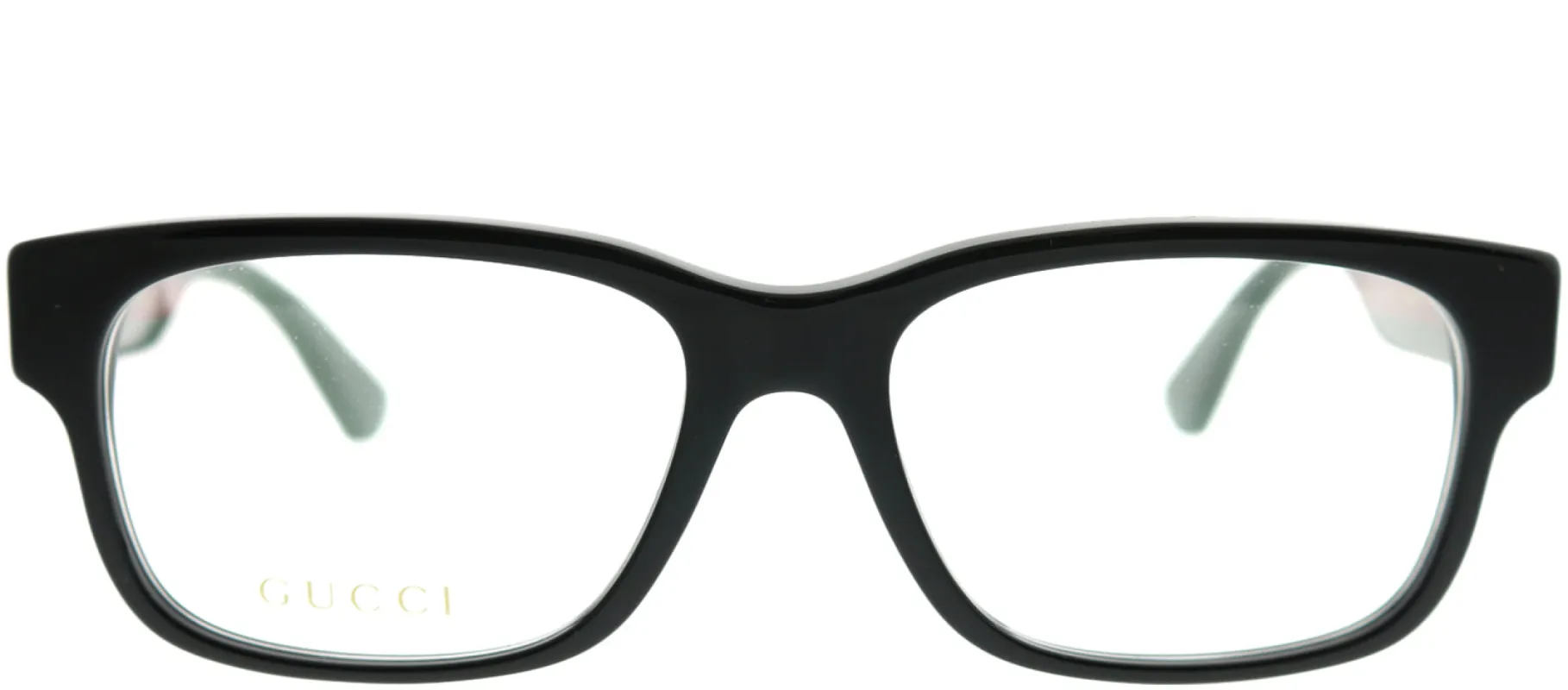 Gucci GG 0343O 007 Rectangle Acetate Black Eyeglasses with Demo Lens sold by Gaffos