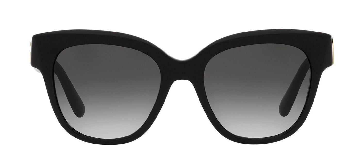 Dolce & Gabbana DG 4407F 501/8G Cat Eye Plastic Black Sunglasses with Grey Gradient Lens sold by Gaffos product image thumbnail 2